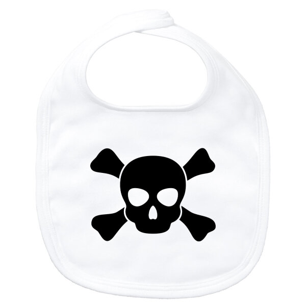 Baby Lätzchen Pirat Totenschädel