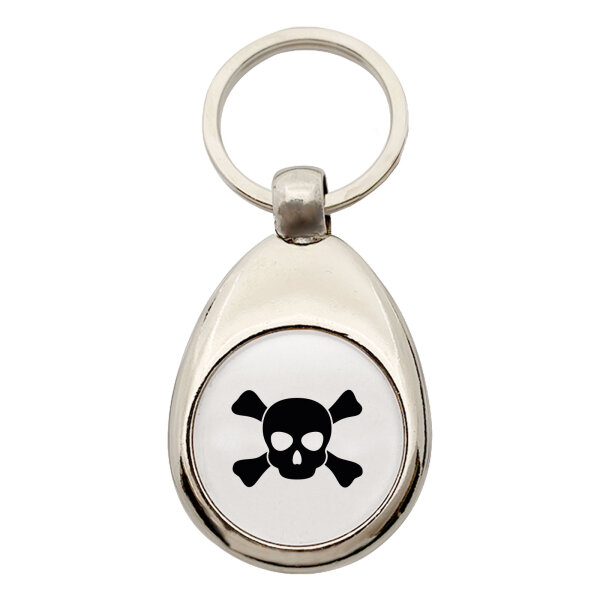 Schlüsselanhänger Pirat Totenschädel
