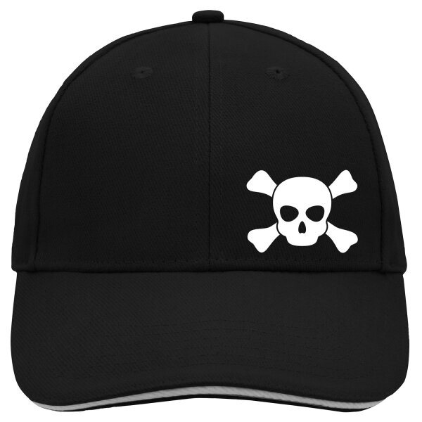 Cappy Mütze Pirat Totenschädel