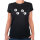 Damen T-Shirt Fußtapsen Tapsen Größe XS-XXL