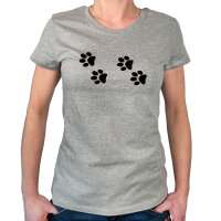Damenshirt Fußtapsen Tapsen Größe XL...