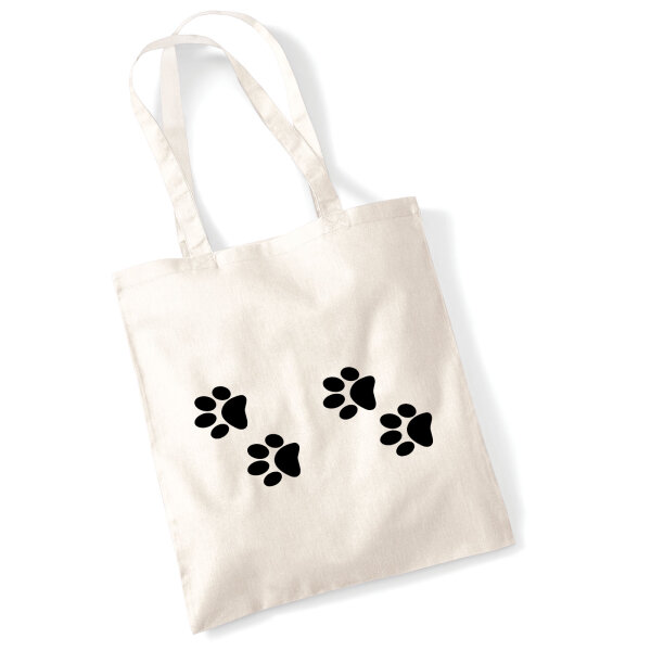 Tasche Fußtapsen Tapsen 10 Liter Natural