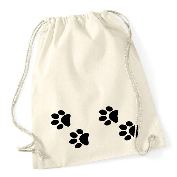 Turnbeutel Fußtapsen Tapsen 12 Liter