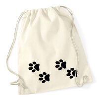 Turnbeutel Fußtapsen Tapsen 12 Liter