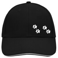 Cappy Mütze Fußtapsen Tapsen