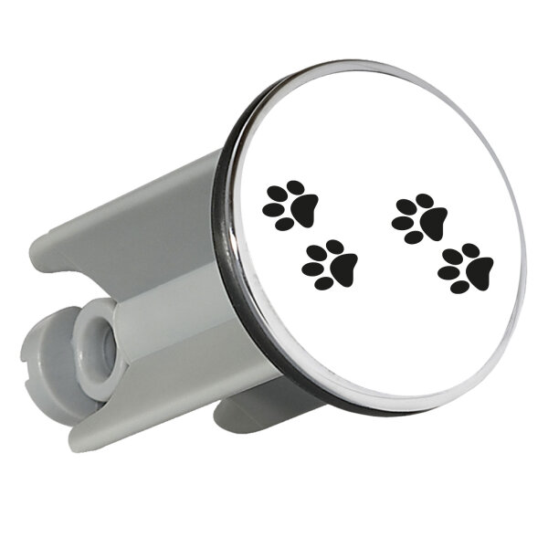 Waschbeckenstöpsel Fußtapsen Tapsen 4cm Abflussstopfen