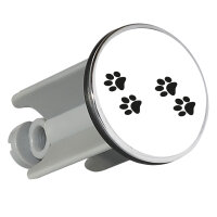 Waschbeckenstöpsel Fußtapsen Tapsen 4cm...