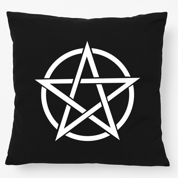 Kissen Pentagramm Drudenfuß 40x40cm