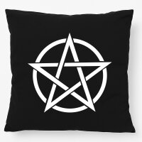 Kissen Pentagramm Drudenfuß 40x40cm