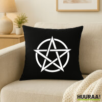 Kissen Pentagramm Drudenfuß 40x40cm