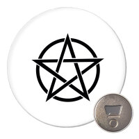 Magnet Pentagramm Drudenfuß 59mm Kühlschrankmagnet Flaschenöffner