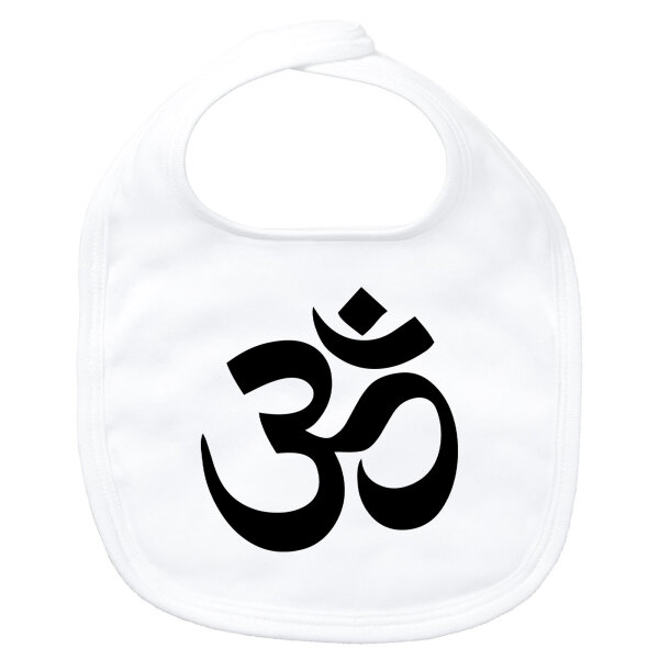 Baby Lätzchen Om Symbol