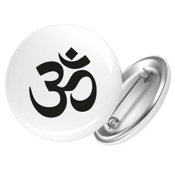 Button Om Symbol