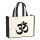 Jutetasche Om Symbol 21 Liter Black