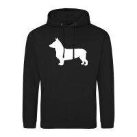 Unisex Hoodie Welsh Corgi Pembroke Silhouette...