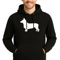 Unisex Hoodie Welsh Corgi Pembroke Silhouette...