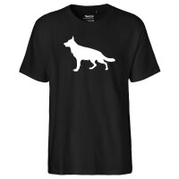 Herren T-Shirt Deutscher Sch&auml;ferhund Silhouette