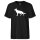 Herren T-Shirt Deutscher Schäferhund Silhouette Größe S-3XL