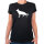 Damen T-Shirt Deutscher Schäferhund Silhouette Größe XS-XXL
