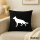 Kissen Deutscher Schäferhund Silhouette 40x40cm