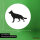 Aufkleber Deutscher Schäferhund Silhouette 10cm Sticker