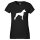 Damen T-Shirt Deutscher Boxer Silhouette Größe XS-XXL