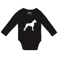 Baby Body Deutscher Boxer Silhouette