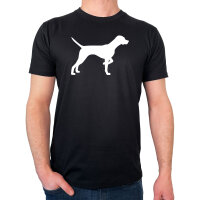 Herren T-Shirt English Pointer Silhouette...