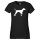 Damen T-Shirt English Pointer Silhouette Größe XS-XXL