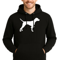 Unisex Hoodie English Pointer Silhouette Größe...