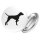 Button English Pointer Silhouette