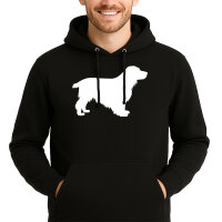 Unisex Hoodie English Cocker Spaniel Silhouette...