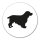 Aufkleber English Cocker Spaniel Silhouette 10cm Sticker