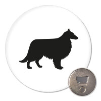 Magnet Collie Sheltie Silhouette 59mm...