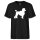 Herren T-Shirt Pudel Silhouette Größe S-3XL