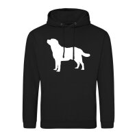 Unisex Hoodie Labrador Retriever Silhouette...