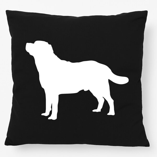 Kissen Labrador Retriever Silhouette 40x40cm