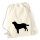 Turnbeutel Labrador Retriever Silhouette 12 Liter