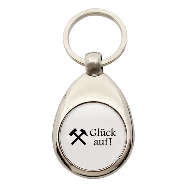 Schlüsselanhänger Glück auf! Ruhrpott