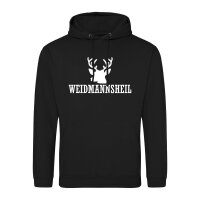 Unisex Hoodie Weidmannsheil Hirsch Jägergruß...