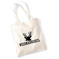 Jutebeutel Weidmannsheil Hirsch Jägergruß 10...