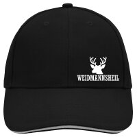 Cappy Mütze Weidmannsheil Hirsch Jägergruß