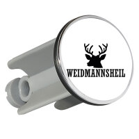 Waschbeckenstöpsel Weidmannsheil Hirsch...