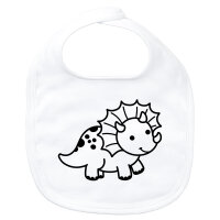 Baby Lätzchen Triceratops Dinosaurier