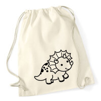 Turnbeutel Triceratops Dinosaurier 12 Liter