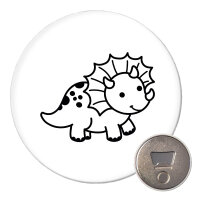 Magnet Triceratops Dinosaurier 59mm...