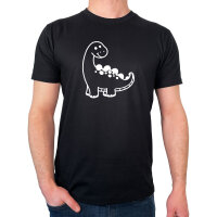 Herren T-Shirt Apatosaurus  Dinosaurier Größe...