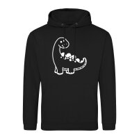 Unisex Hoodie Apatosaurus  Dinosaurier Größe...