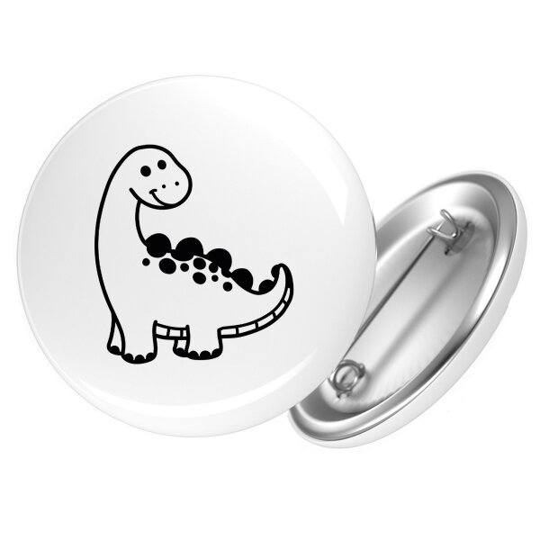 Button Apatosaurus  Dinosaurier