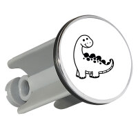 Waschbeckenstöpsel Apatosaurus  Dinosaurier 4cm...